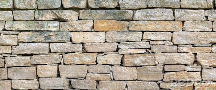 Bild Mauer aus Steinen