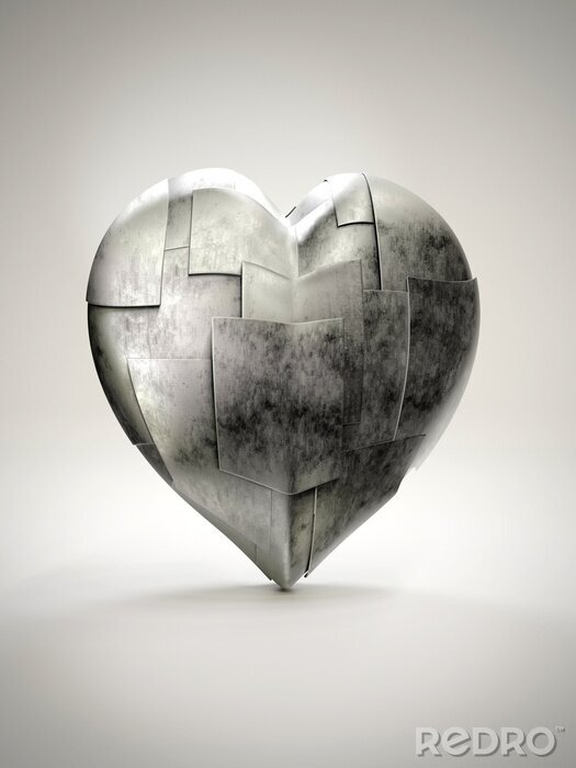 Bild Metal armoured heart