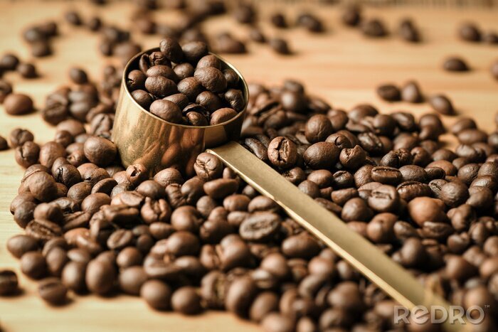 Bild Metall-Messlöffel für Kaffeebohnen