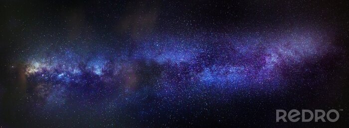 Bild Milchstraßengalaxie in Violetttönen