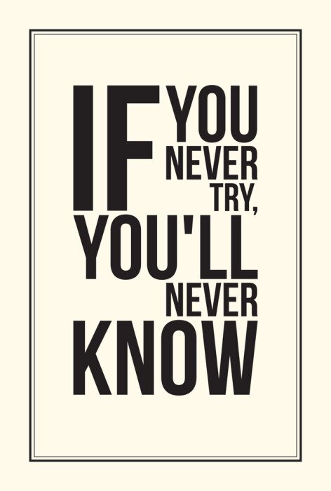 Bild Minimalistische Affirmation auf hellem Hintergrund