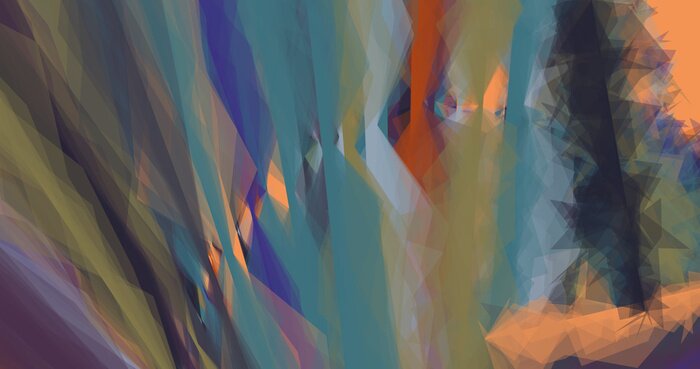 Bild Minimalistische futuristische Abstraktion