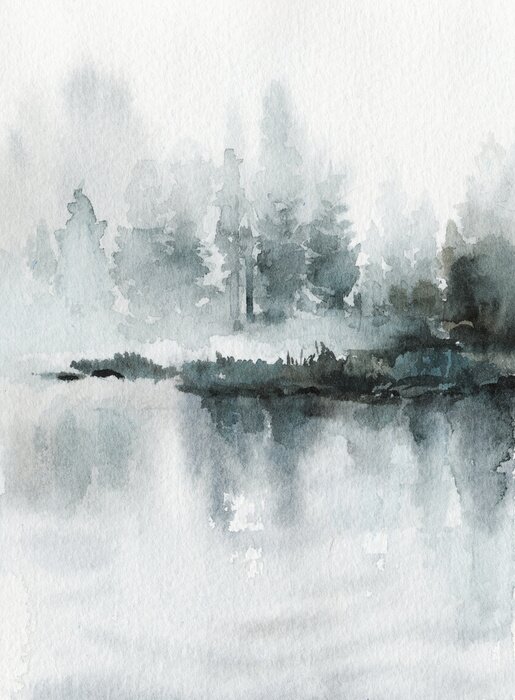 Bild Minimalistische Landschaft