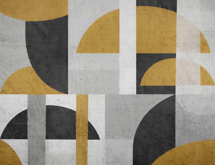 Bild Moderne Komposition geometrischer Formen