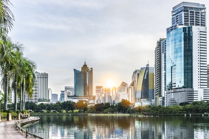 Bild Moderne Metropole in Asien