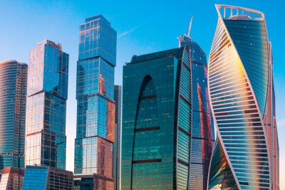 Bild Moderne Wolkenkratzer in Moskau