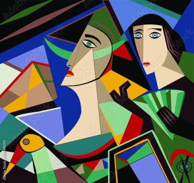 Bild Moderner Kubismus