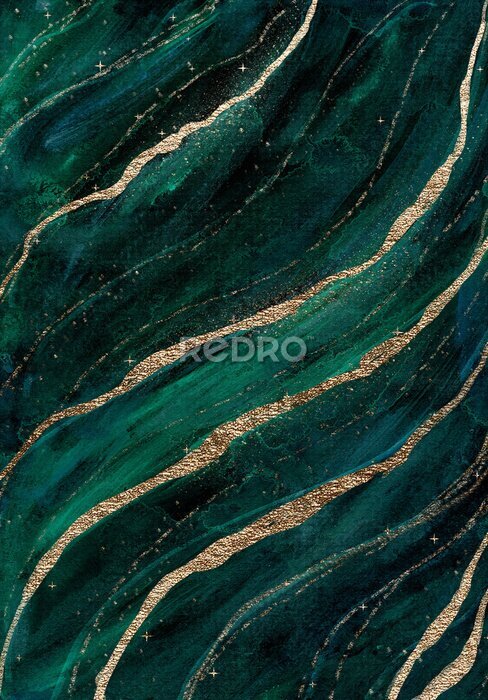 Bild Moderner Marmor-Hintergrund in Grüntönen