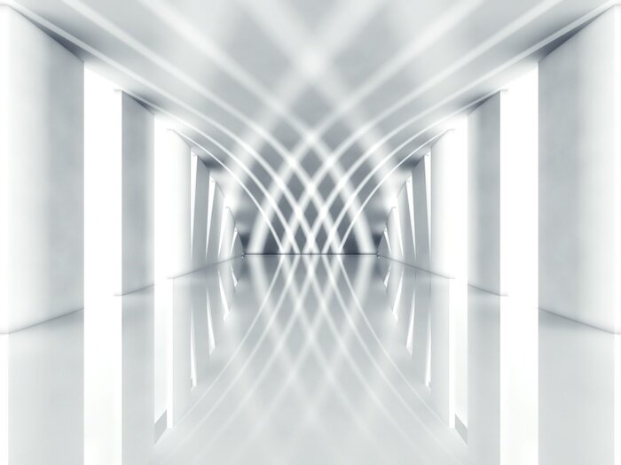 Bild Moderner räumlicher Korridor