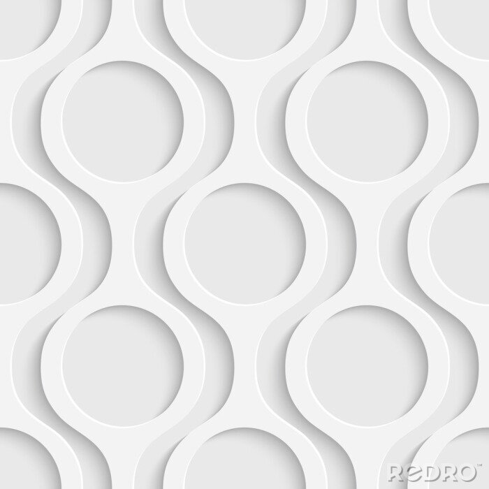 Bild Modernes geometrisches Muster mit Kreisen