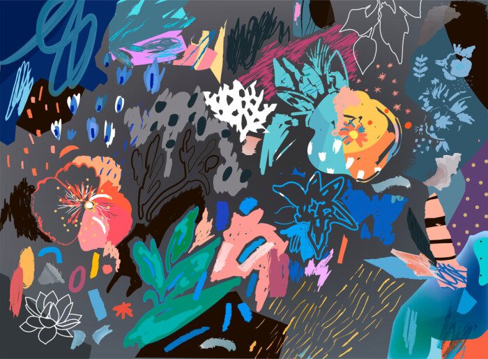 Bild Modernes Graffiti Konzept