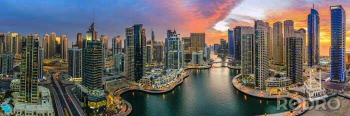 Bild Modernes Panorama von Dubai