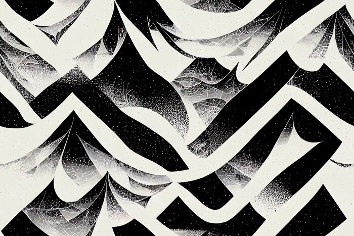 Bild Monochrome Abstraktion von Formen