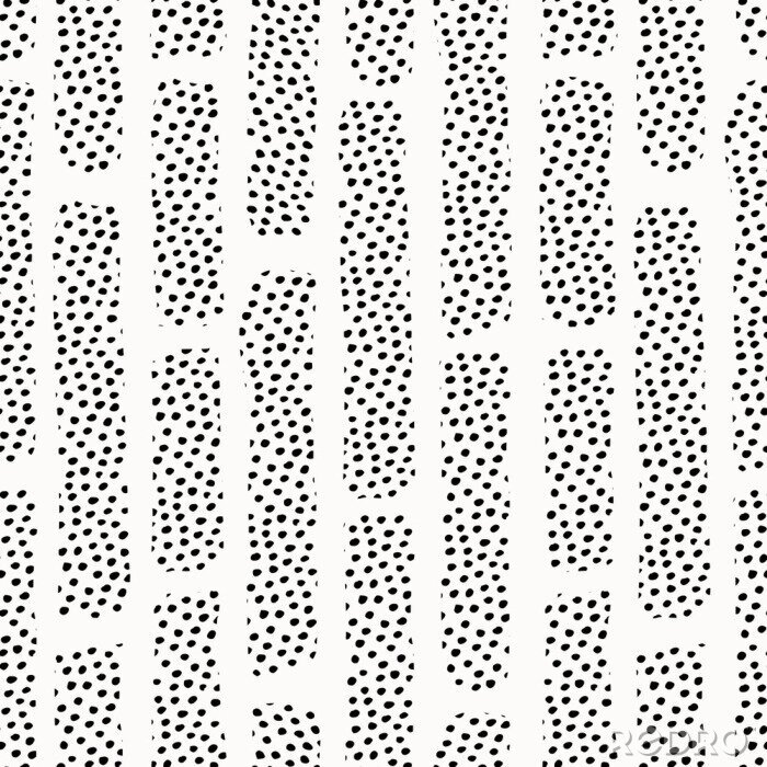 Bild Motiv mit Streifen aus Punkten