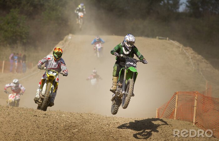 Bild Motocross-Rennen