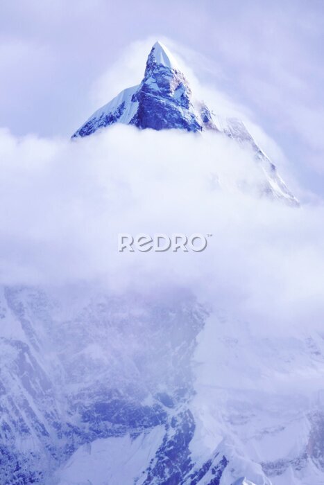 Bild Mount Everest in den Wolken