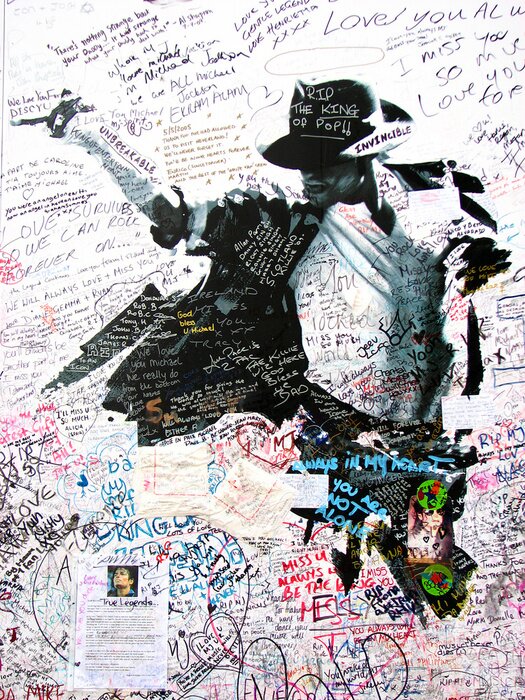 Bild Musik und König der Popmusik