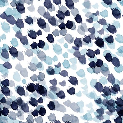 Bild Muster blaue Tupfen