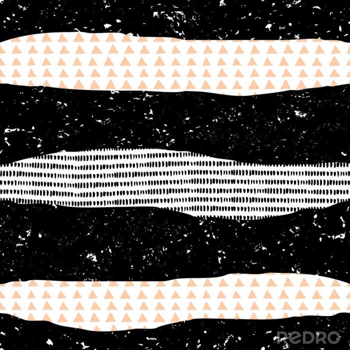 Bild Muster mit dekorativen Streifen