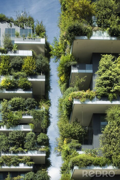 Bild nachhaltiges grünes Gebäude