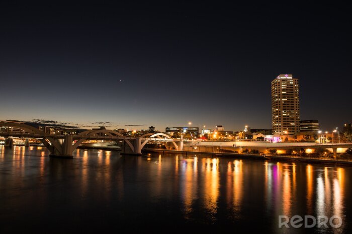 Bild Nachtansicht der australischen Stadt