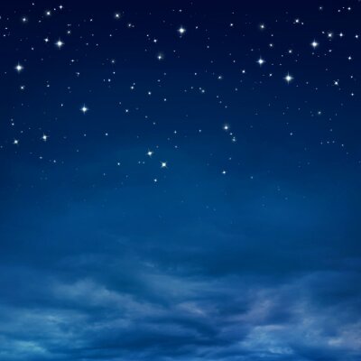 Bild Nachthimmel mit den Sternen