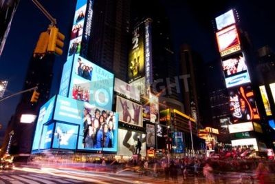 Bild Nachtleben am Times Square NY