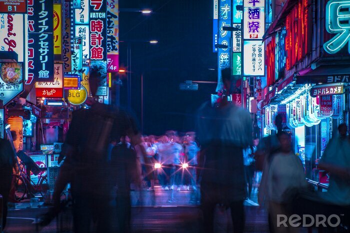 Bild Nächtliche Straßen von Tokio