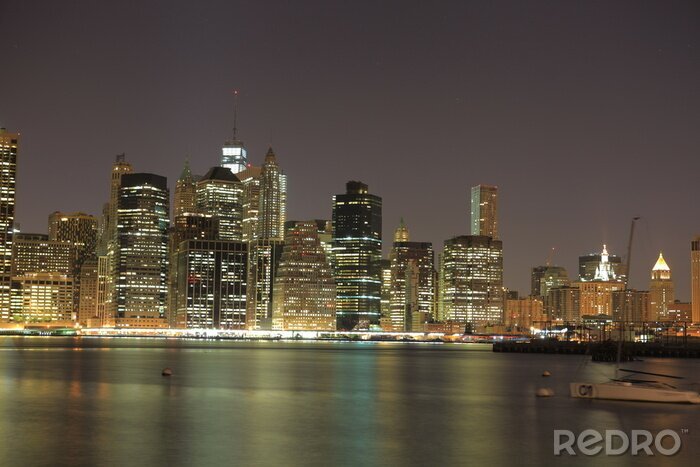 Bild Nächtliches New York City