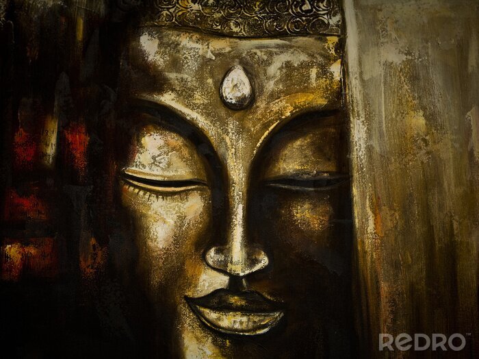 Bild Nahaufnahme von Buddha