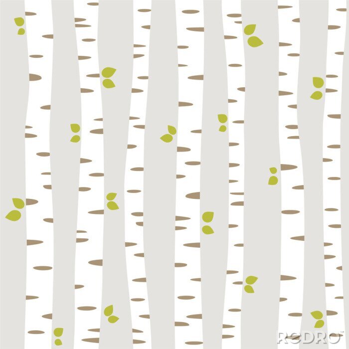 Bild nahtlose Muster mit Sommer Wald