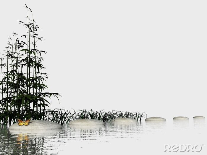 Bild Natur 3D Effekt Zen