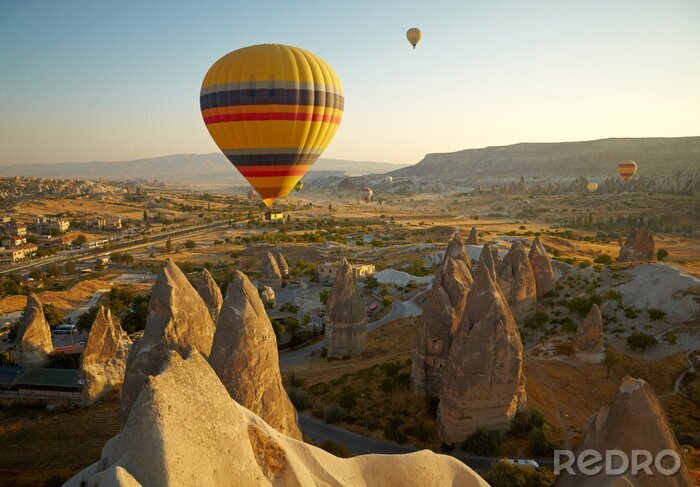 Bild Natur in der Türkei und Ballons