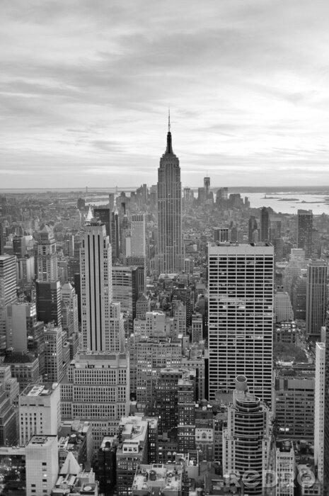 Bild Neblige Ansicht von Empire State Building