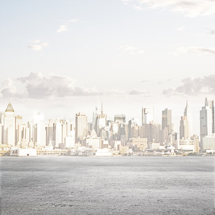 Bild Neblige Stadt der Zukunft