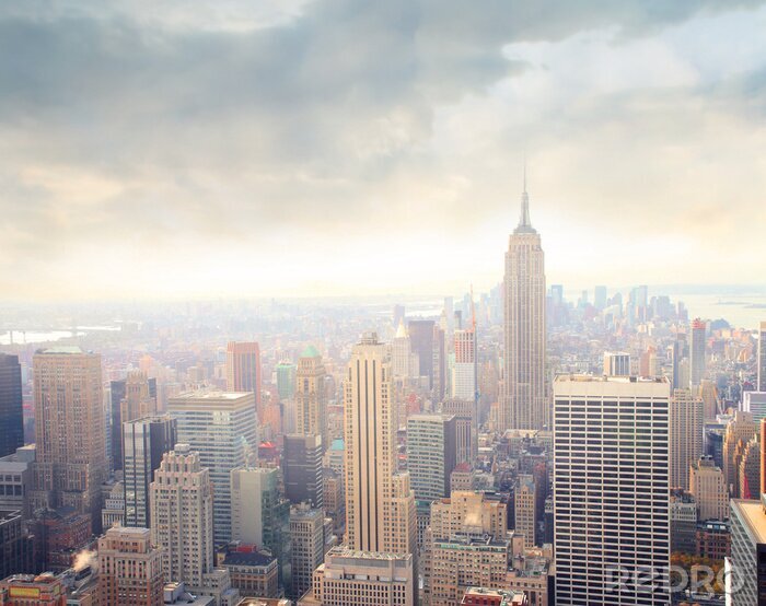 Bild Nebliger Morgen in Manhattan