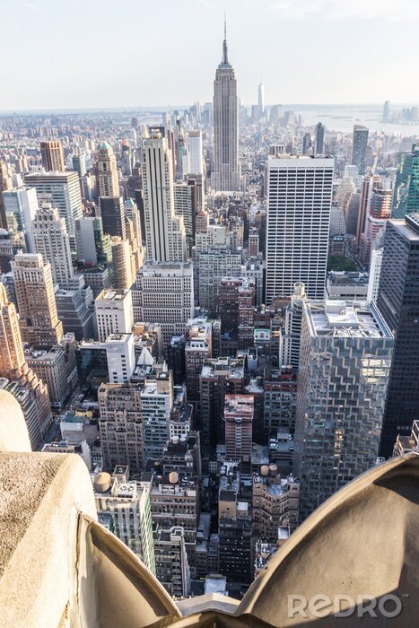 Bild New York City aus Vogelperspektive Nordamerika