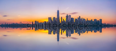 Bild New York City Panorama der Metropole