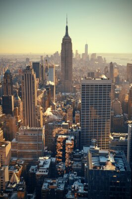 Bild New York Empire State im Zentrum