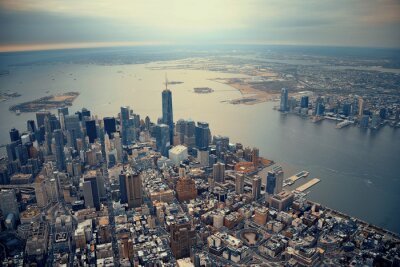 Bild New York Horizont der Agglomeration
