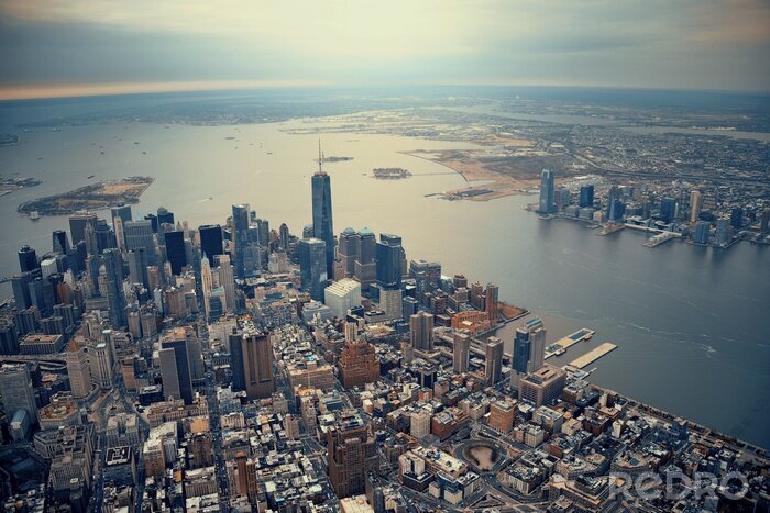 Bild New York Horizont der Agglomeration