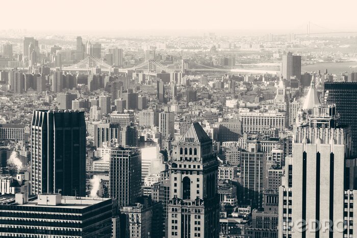 Bild New York Schwarz-Weiß gesehen