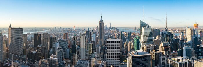 Bild New Yorker Skyline mit Empire State Building