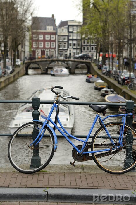 Bild Niederlande Amsterdam und Fahrrad