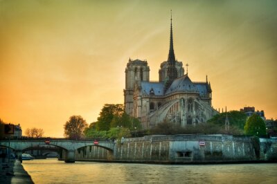 Bild Notre Dame in der Stadt Paris