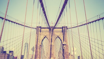 Bild NY Brooklyn East River-Brücke