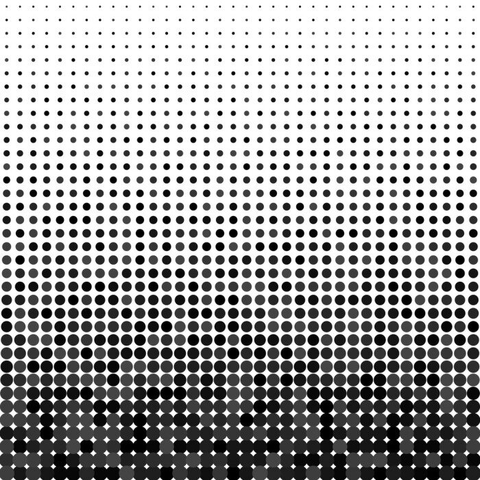 Bild Optische Abstraktion aus Punkten