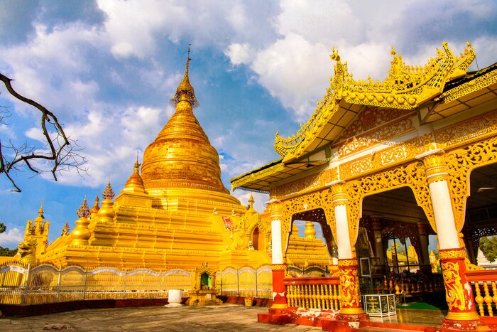 Bild Orientalische buddhistische Gebäude