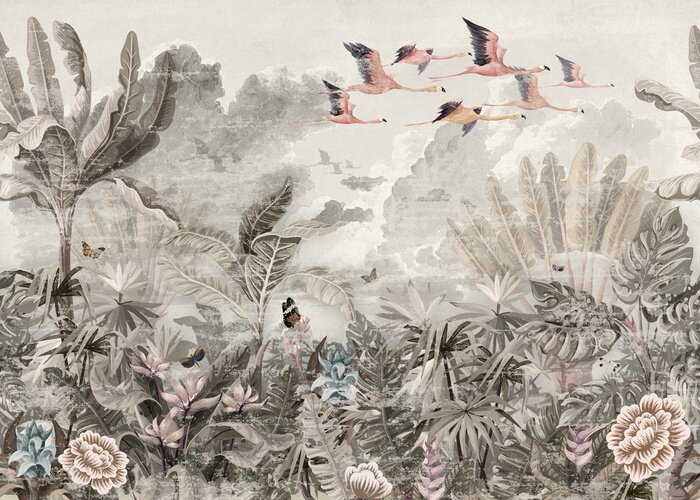 Bild Orientalische gealterte Landschaft