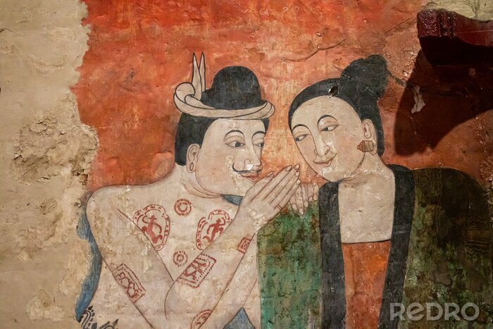 Bild Orientalisches Gemälde mit Frauen